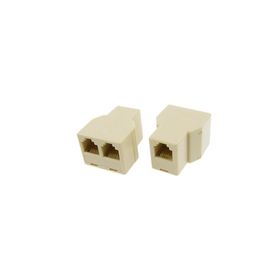 OEM RJ 45 8 Pin 1 Dişi to 2 Dişi İnternet Dağıtıcı Çoğaltıcı