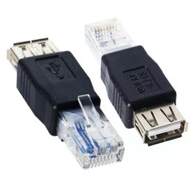 OEM RJ 45 Erkek Usb A Dişi Ethernet Çevirici Jack
