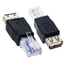 OEM RJ 45 Erkek Usb A Dişi Ethernet Çevirici Jack