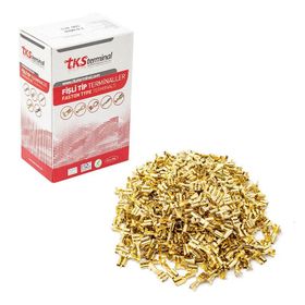 Oem Sarı Kablo Pabuç (tks-1d Mini) 4,8 Dişi Terminal Paketi (500lük)