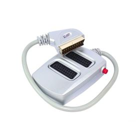 OEM Scart Dağıtıcı 2'li Silver Butonlu