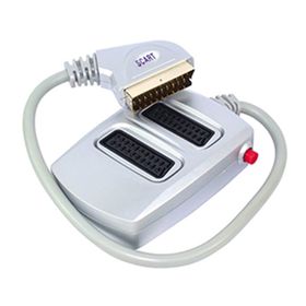 OEM Scart Dağıtıcı 2'li Silver Butonlu