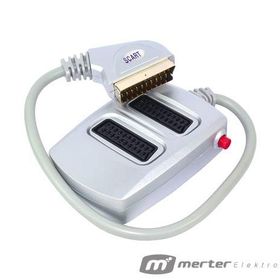 OEM Scart Dağıtıcı 2'li Silver Butonlu