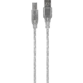 OEM USB230 3 mt Şeffaf USB Yazıcı Kablosu