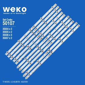 OEM WKSET-5107 42 V14 Slim Drt Rev0.6 10 Adet Led Bar