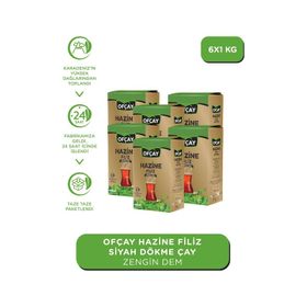Ofçay Hazine Dökme 1 kg Siyah Çay