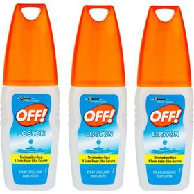 Off 3x100 ml Sinekkovar Losyon