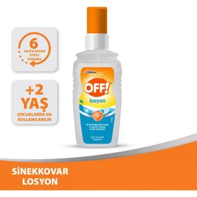 Off Aqua 100 ml 6 Saate Kadar Etkili Sinek Kovucu Losyon