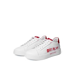 Off Play X-BOLOGNA 1-LH 02-73 Beyaz - Kırmızı Erkek Sneaker