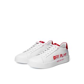 Off Play X-BOLOGNA 1-LH 02-73 Beyaz - Kırmızı Erkek Sneaker
