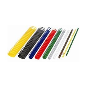 Office Force 18 mm Beyaz Plastik 100 Adet Spiral Cilt Malzemesi