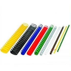 Office Force 18 mm Beyaz Plastik 100 Adet Spiral Cilt Malzemesi
