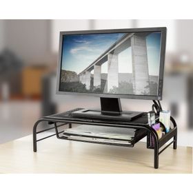 Office Force Raflı ve 2 Cepli Monitör Ekran Yükseltici