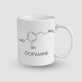 Offo Dopamin Formülü Tasarımlı Beyaz 300 ml Bardak Kupa