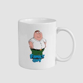 Offo Family Guy Peter Tasarımlı Beyaz 300 ml Bardak Kupa