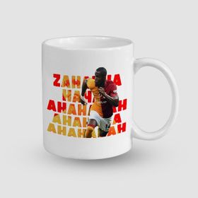 Offo Galatasaray Zahahaha Tasarımlı Beyaz 300 ml Bardak Kupa