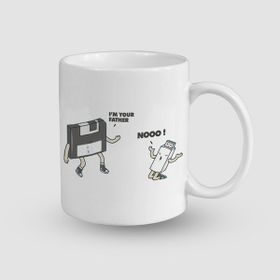 Offo I'am Your Father Esprili Beyaz 300 ml Bardak Kupa