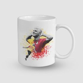 Offo Icardi ve Gol Sevinci Tasarımlı Beyaz 300 ml Bardak Kupa