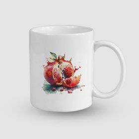 Offo Narın Bereketi Tasarımlı Beyaz 300 ml Bardak Kupa