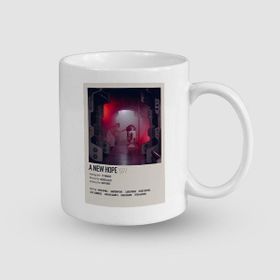 Offo Star Wars a New Hope Beyaz 300 ml Bardak Kupa