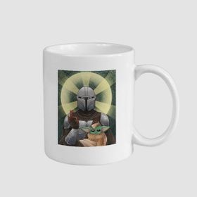 Offo Star Wars Karakterleri Tasarımlı Beyaz 300 ml Bardak Kupa