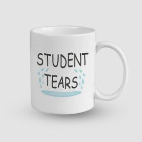 Offo Student Tears Yazılı Beyaz 300 ml Bardak Kupa