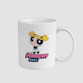 Offo The Powerpuff Girls Tasarımlı Beyaz 300 ml Bardak Kupa