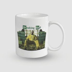 Offo Walter White Tasarımlı Breaking Bad Temalı Beyaz 300 ml Bardak Kupa