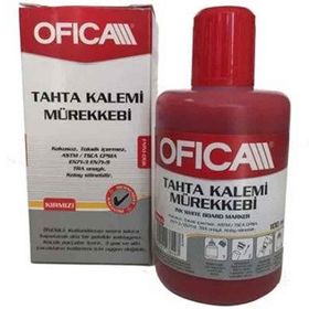 Ofica 20 ml Kırmızı Tahta Kalem Mürekkebi