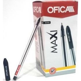 Ofıca FTU-12 Maxi Siyah Tükenmez Kalem
