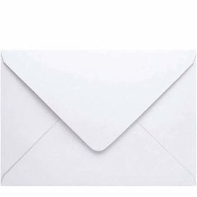 Ofis 14x20 cm 90 gr 50'li Beyaz Davetiye Zarfı