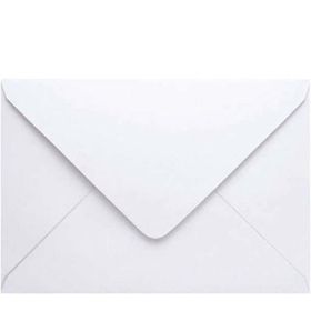 Ofis 14x20 cm 90 gr 50'li Beyaz Davetiye Zarfı