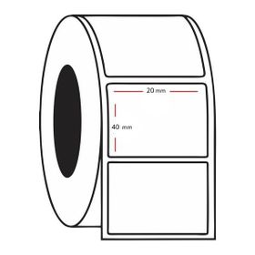 Ofis 20x40 mm 1000'li Eco Termal Barkod Etiketi