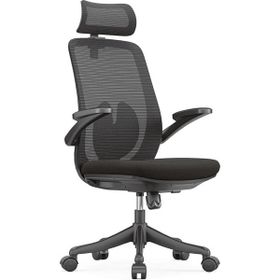 Ofisbazaar Sakura Ergonomik Fileli Siyah Çalışma Koltuğu