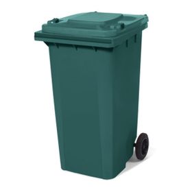 Ofisostim RAL 6020 240 lt Yeşil Çöp Konteyneri