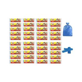 Ögem Büyük Boy Mavi 65x80 cm 10'lu Çöp Torbası (15 adet)