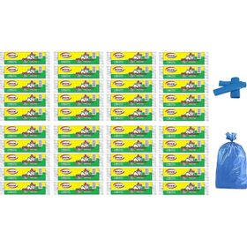 Ögem Orta Boy Mavi 55x60 cm 20'li Çöp Torbası (5 adet)