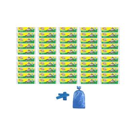 Ögem Orta Boy Mavi 55x60 cm 20'li Çöp Torbası (5 adet)