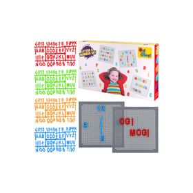 Ogi Mogi Toys 220 Parça Karışık Desenli Harf ve Rakam Seti