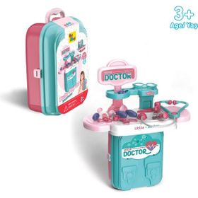 Ogi Mogi Toys 2'si 1 Arada Sırt Çantası Doktor Oyun Seti