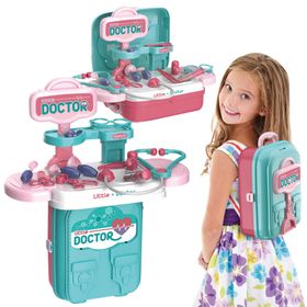 Ogi Mogi Toys 2'si 1 Arada Sırt Çantası Doktor Oyun Seti