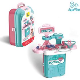 Ogi Mogi Toys 2'si 1 Arada Sırt Çantası Doktor Oyun Seti