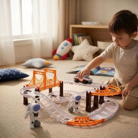 Ogi Mogi Toys Uzay Pisti ve Araç Oyun Seti