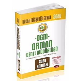Ogm Orman Genel Müdürlüğü Soru Bankası-Data Yayınları