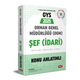 OGM Orman Genel Müdürlüğü Unvan Değişikliği Sınavı Konu Anlatımlı - Data Yayınları