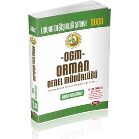 OGM Orman Genel Müdürlüğü Unvan Değişikliği Sınavı Konu Anlatımlı - Data Yayınları