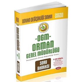OGM Orman Genel Müdürlüğü Unvan Değişikliği Sınavı Soru Bankası - Data Yayınları
