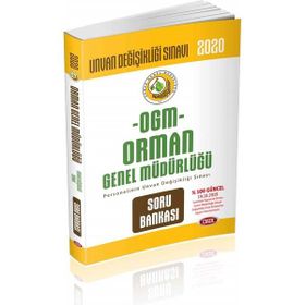 OGM Orman Genel Müdürlüğü Unvan Değişikliği Sınavı Soru Bankası - Data Yayınları