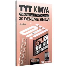Öğrenci İşi Yayınları TYT Kimya Tamamı Video Çözümlü 30 Deneme Sınavı