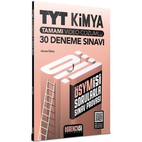 Öğrenci İşi Yayınları TYT Kimya Tamamı Video Çözümlü 30 Deneme Sınavı